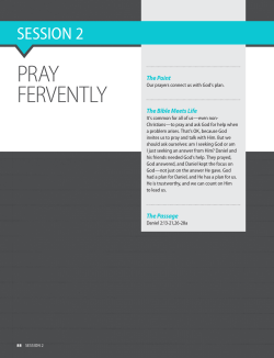 pray fervently