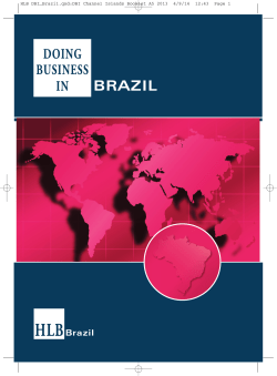 Doing Business in Brazil