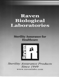 Sterility Assurance for Healthcare