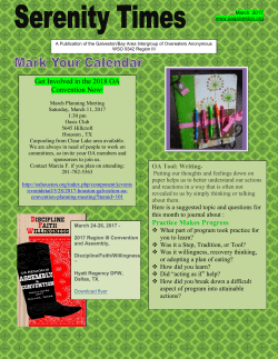 Mar 2017 - OA Galveston