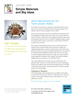 January 2008  - Baltimore Museum of Art