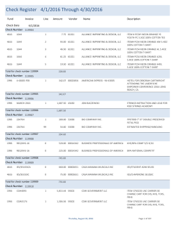 April 2016 - Keller ISD