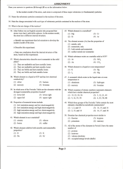 assignment - SFP Online!