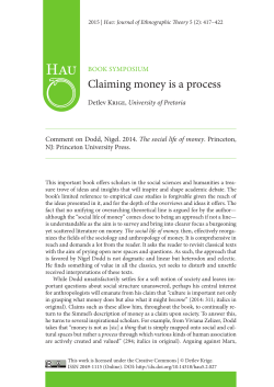 this PDF - HAU: Journal of Ethnographic Theory