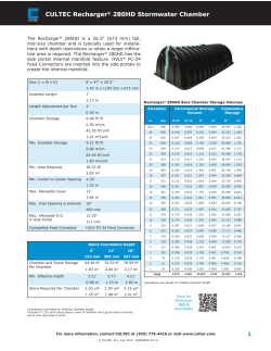 SUB280HD 07-14_280HD Submittal.indd