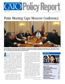Putin Meeting Caps Moscow Conference