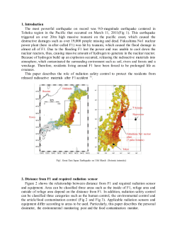 1. Introduction The most powerful earthquake on record was 9.0