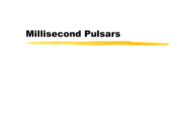 Millisecond Pulsars