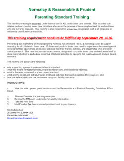 Prudent Parenting Information