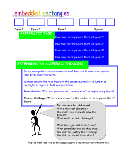 EXTENSION TO ALGEBRAIC THINKING ARITHMETIC TASK