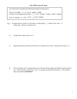 Area - Purdue Math
