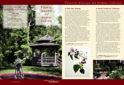 Arboretum Brochure - Salisbury University