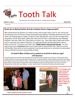 Brush Up on Spring Fashion Annual Luncheon