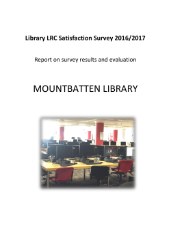 LRC Survey Report -2016-17