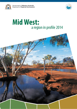 Mid West - Department of Regional Development