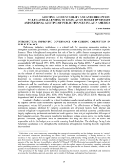 Lending for accountability - siare