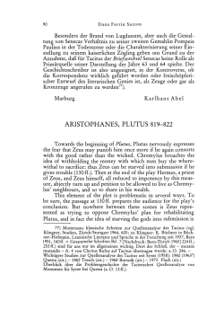 ARISTOPHANES, PLUTUS 819-822