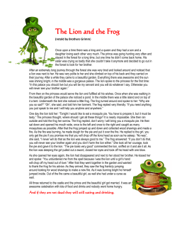 The Lion and the Frog - Lucky Frog Restaurant