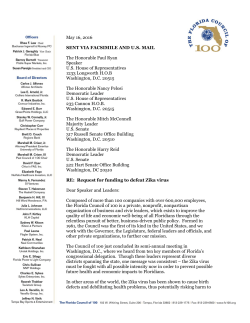 Letter to Congressional Leaders regarding request for funding to