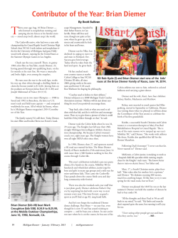 Contributor of the Year - Brian Diemer Family of Races