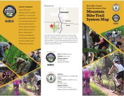 Mountain Bike Trail System Map