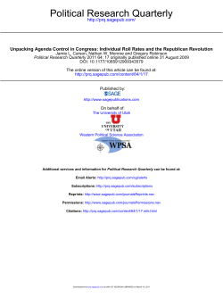 Unpacking Agenda Control in Congress