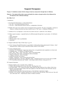 Sequent Occupance