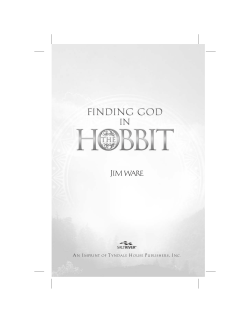 Finding God in the Hobbit - Tyndale House Publishers
