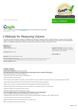 3 Methods for Measuring Volume