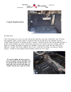 New Carpet Install