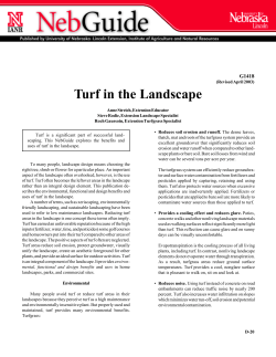 Turf in the Landscape - Nebraska Extension