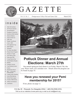 Here`s - The Pemigewasset Fish and Game Club