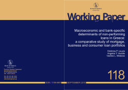 Macroeconomic and bank-specific determinants of non