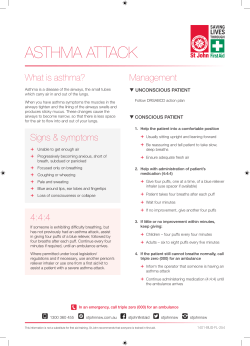 ASTHMA ATTACK