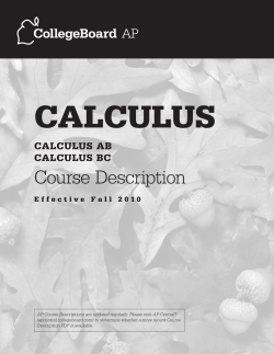 CalCulus - Cobb County School District