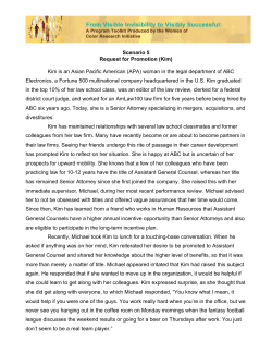 Scenario 5 - American Bar Association