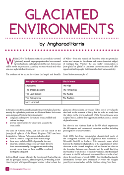 Glaciated Environments