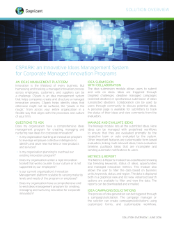 an Innovative Ideas Management System for Corporate