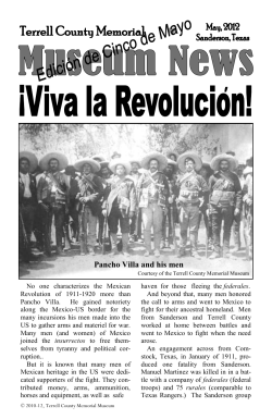 Pancho Villa and his men - Terrell County Memorial Museum