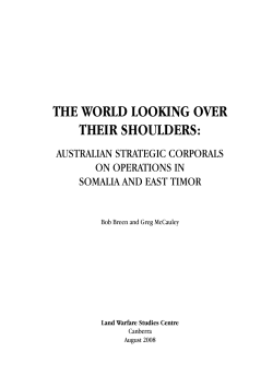 the world looking over their shoulders