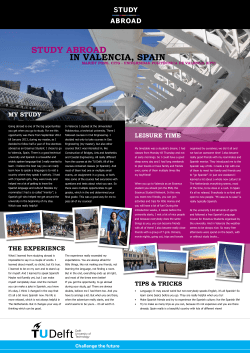 study abroad in valencia, spain