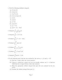 Exam 3 Study Guide