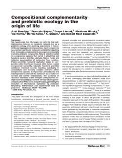 Bioessays 28, 399-412 - iSSB