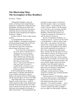 The Screenplays of Ray Bradbury
