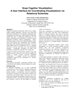 Snap-Together Visualization: A User Interface for