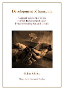 Development of humanity - Roline Schaink