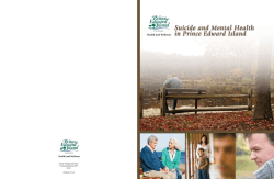 Table of Contents - PrinceEdwardIsland.ca
