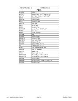 BSI Part Number Part Description 41005-9 Tube - 2 1