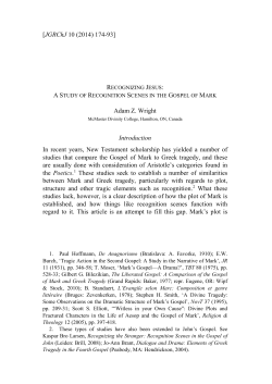 Adam Z. Wright - Journal of Greco