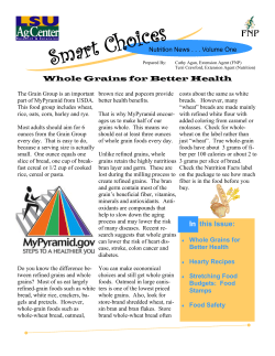 Smart Choices Newsletter Volume 1.pub